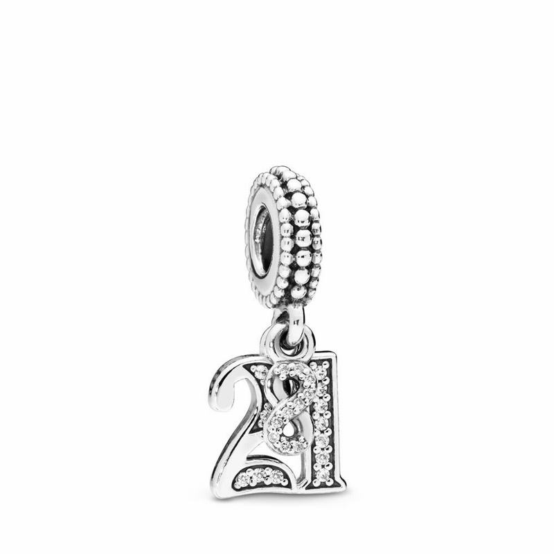 Pandora Australia 21 Dangle Charm - Sterling Silver | BWZXEL328